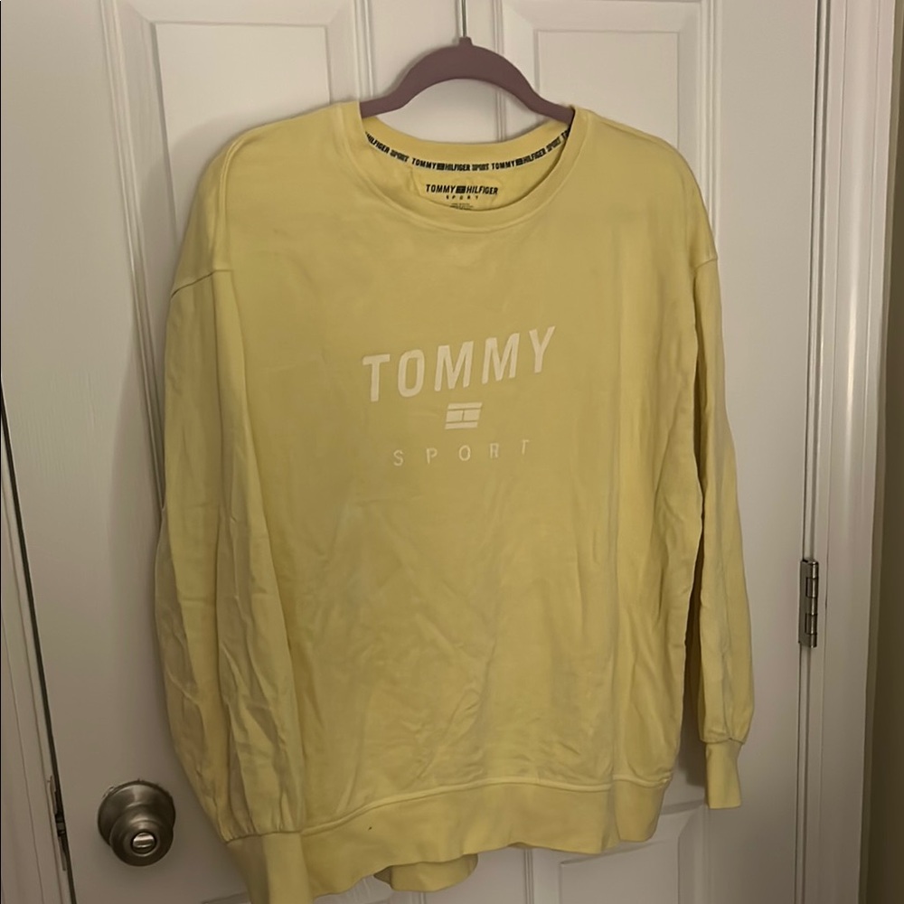 Tommy Hilfiger Yellow Crewneck